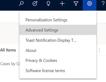 Microsoft Dynamics 365 β Role-Based Sitemap Navigation